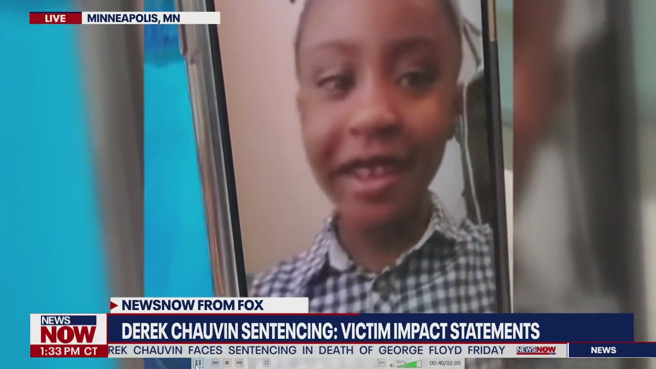 George Floyd's daughter remembers father at Chauvin sentencing