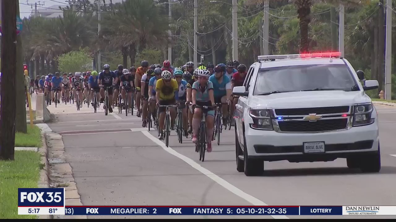 Law enforcement cyclists hold 9/11 Tour de Force in Daytona Beach