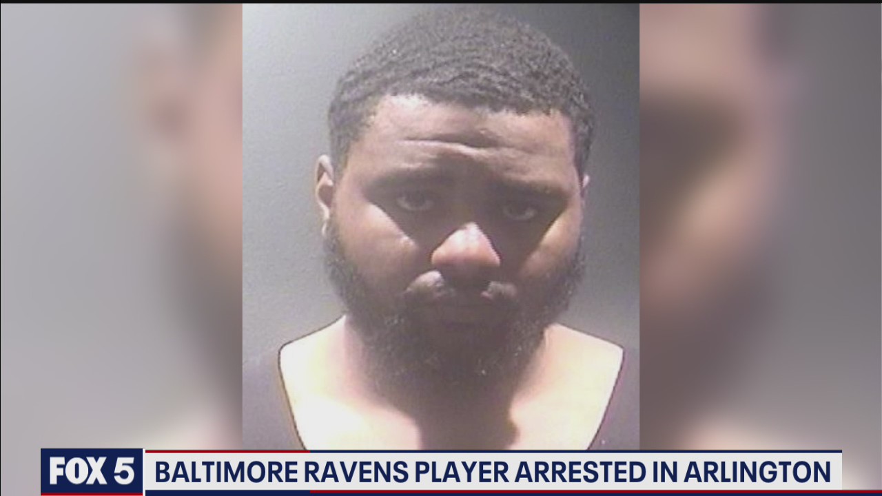 Baltimore Ravens player arrested in Arlington