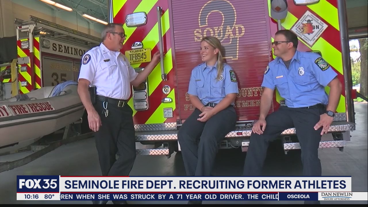 Seminole County Fire Department recruiting former athletes