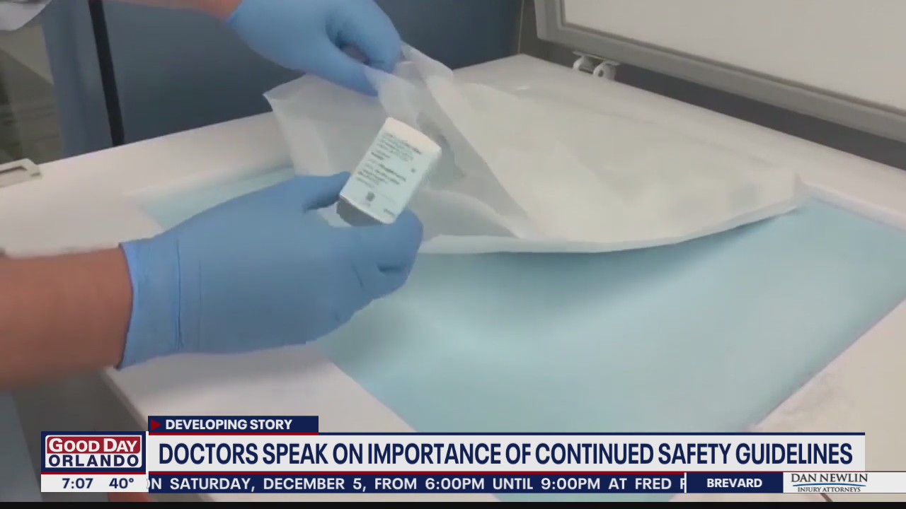 Doctors speak on importance of continued safety guidelines