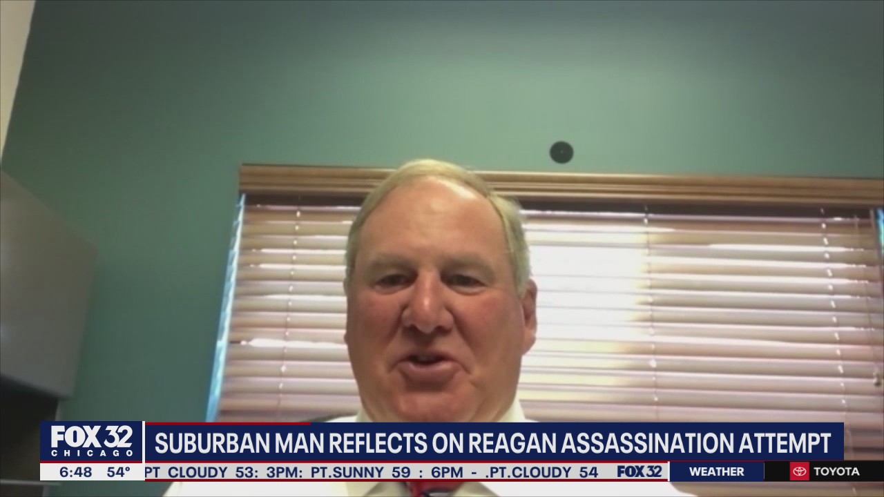 Suburban man reflects on shielding President Reagan from assassination attempt 40 years ago