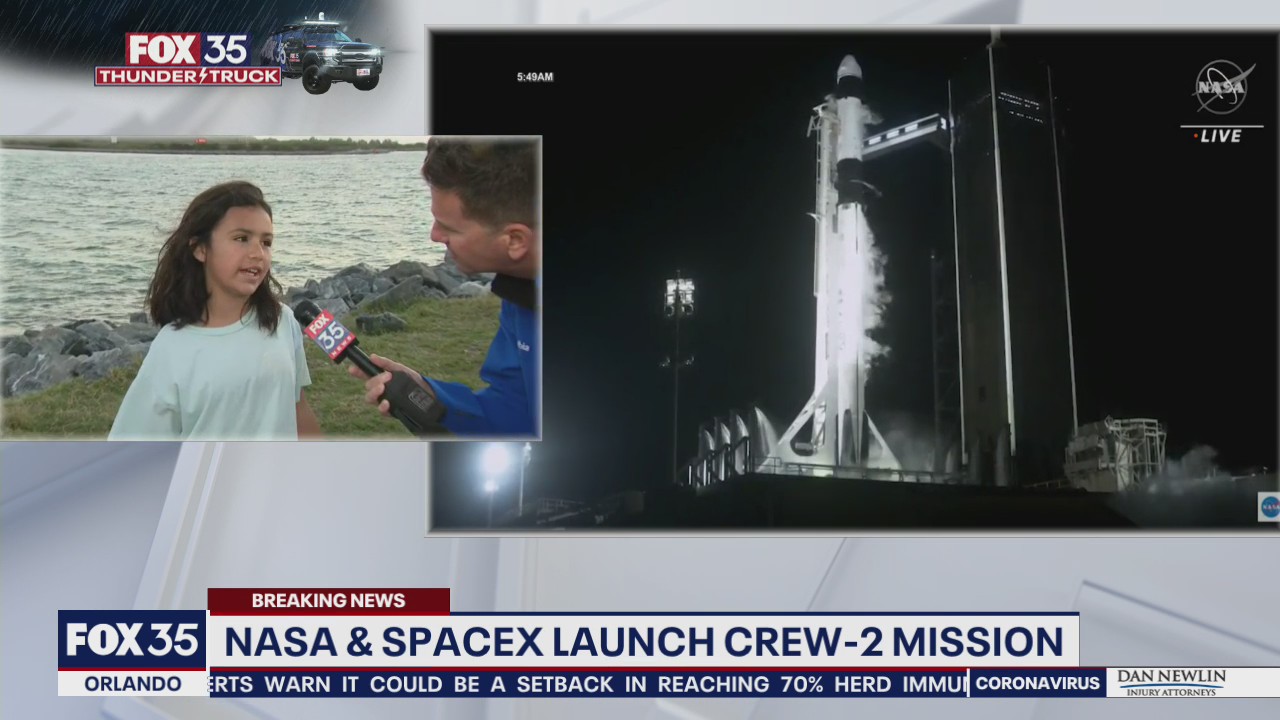 NASA, SpaceX successfully launches Crew-2 mission