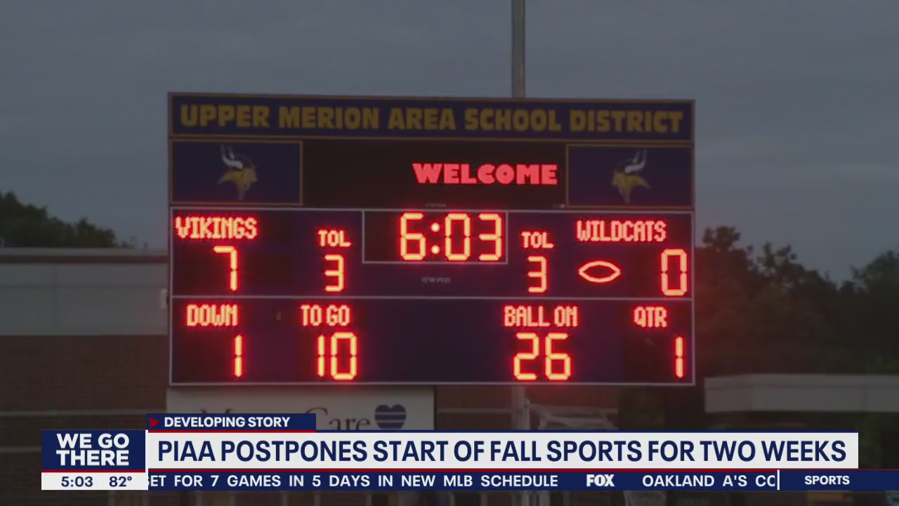 PIAA believes school sports can resume despite Wolf's recommendation for a delay