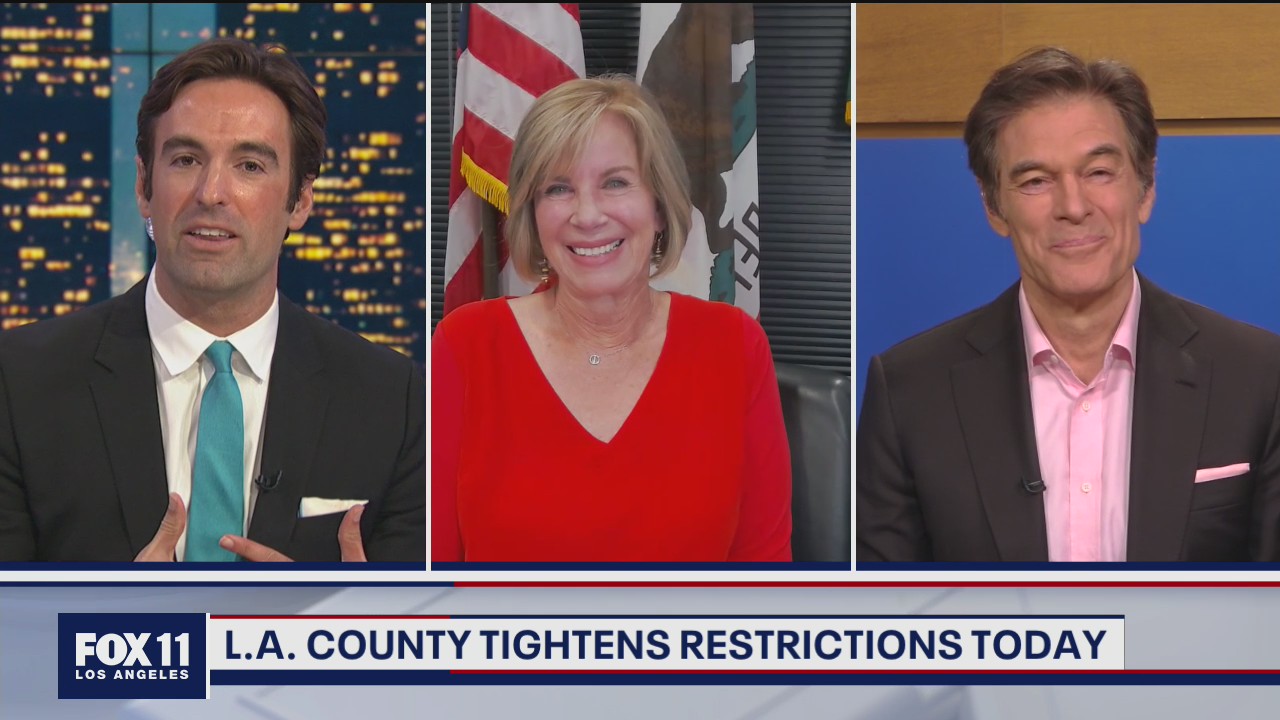 Supervisor Janice Hahn Talks with FOX 11's Elex Michaelson and Guest Host Dr. Mehmet Oz