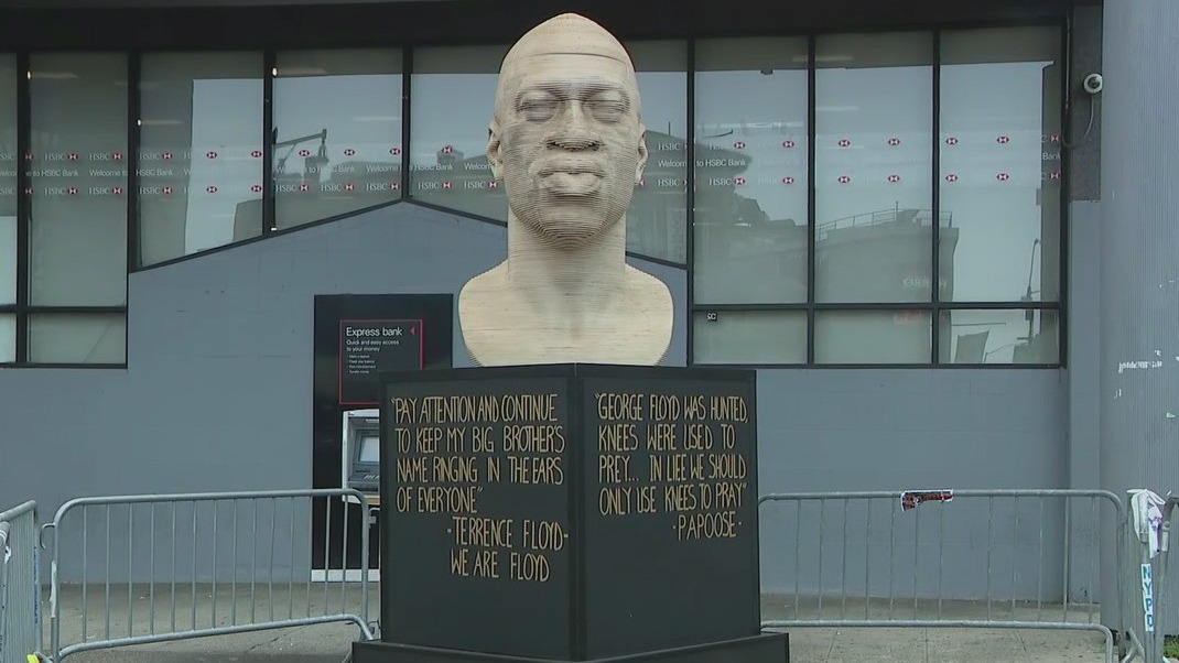 George Floyd statue moving to Union Square