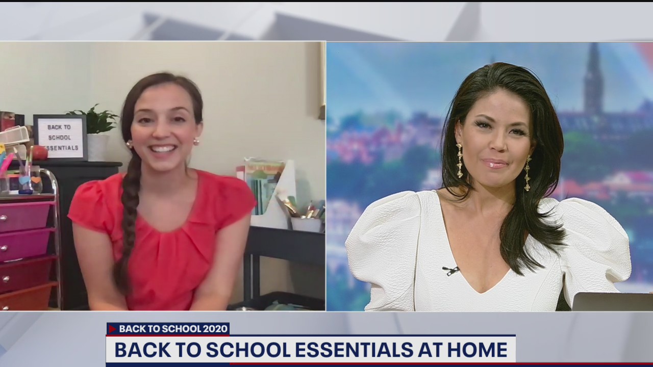 Back to school essentials at home
