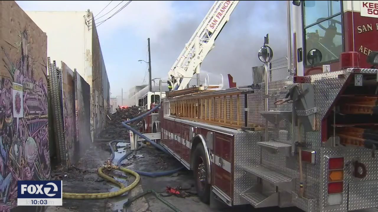 Scene of massive San Francisco fire remains active, firefighters investigating