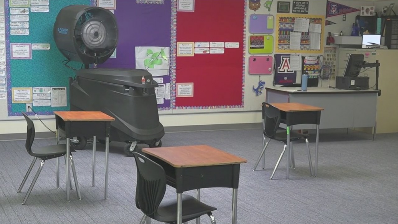Arizona school district using new method to disinfect classrooms ahead of new school year