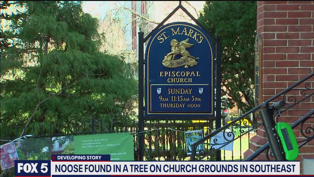 Noose found at Capitol Hill church