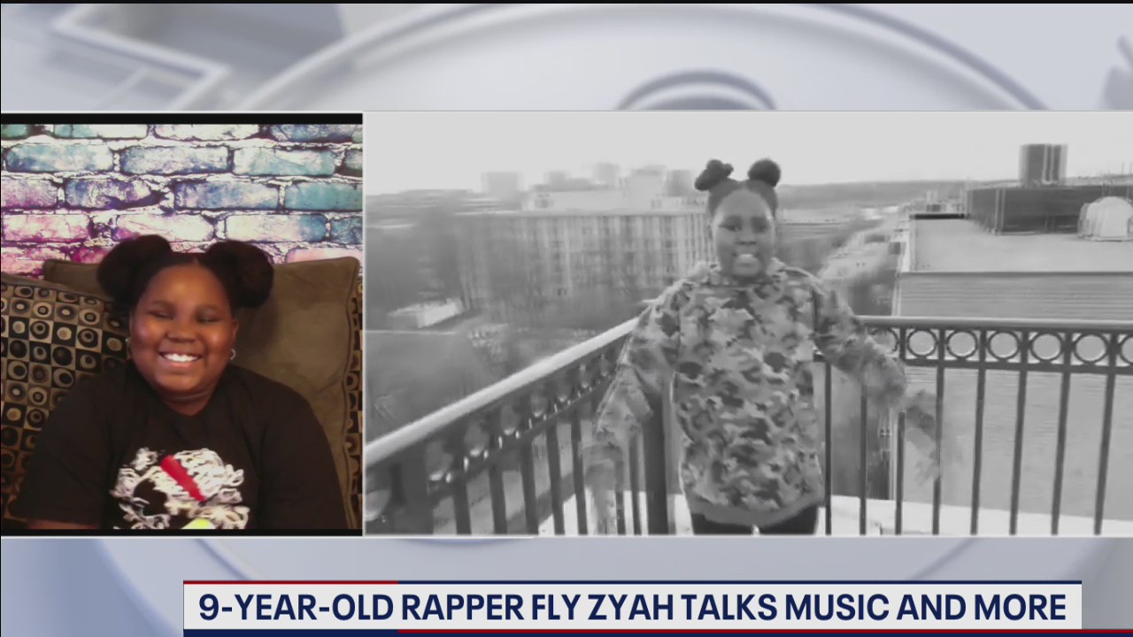 9-year-old rapper Fly Zyah talks music and message