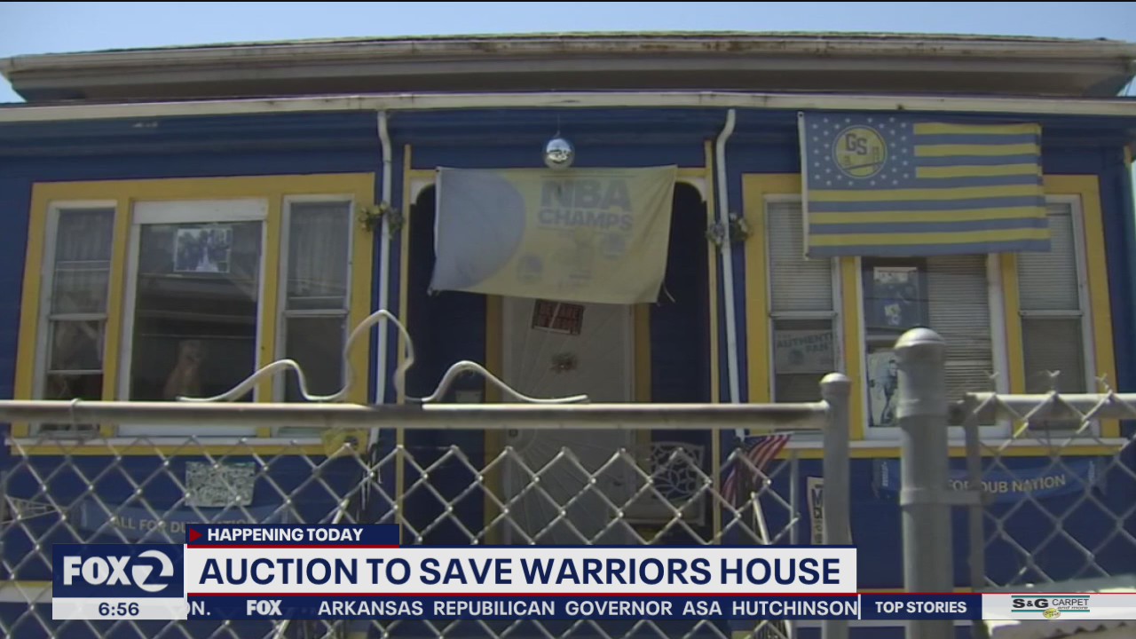 Auction to save Warriors' fan's house