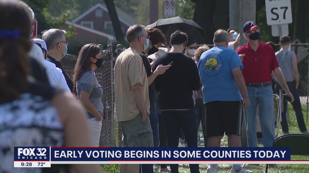 Officials begin mailing 1.8 million mail-in ballots to Illinois voters
