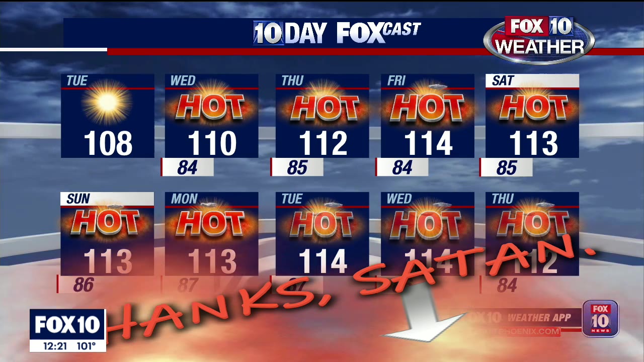 12 Noon Weather - 8/11/2020
