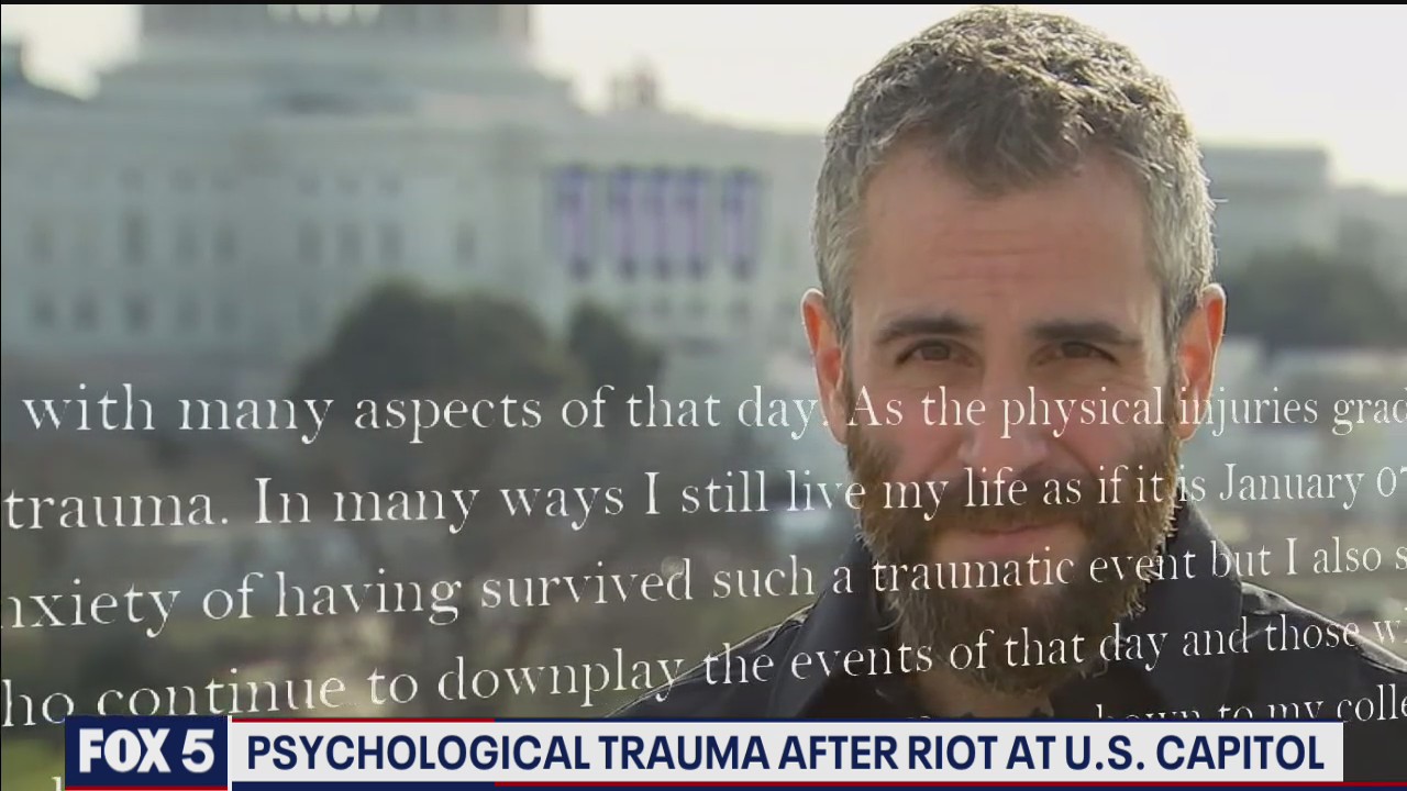 Police still dealing with battle scars from Capitol riot