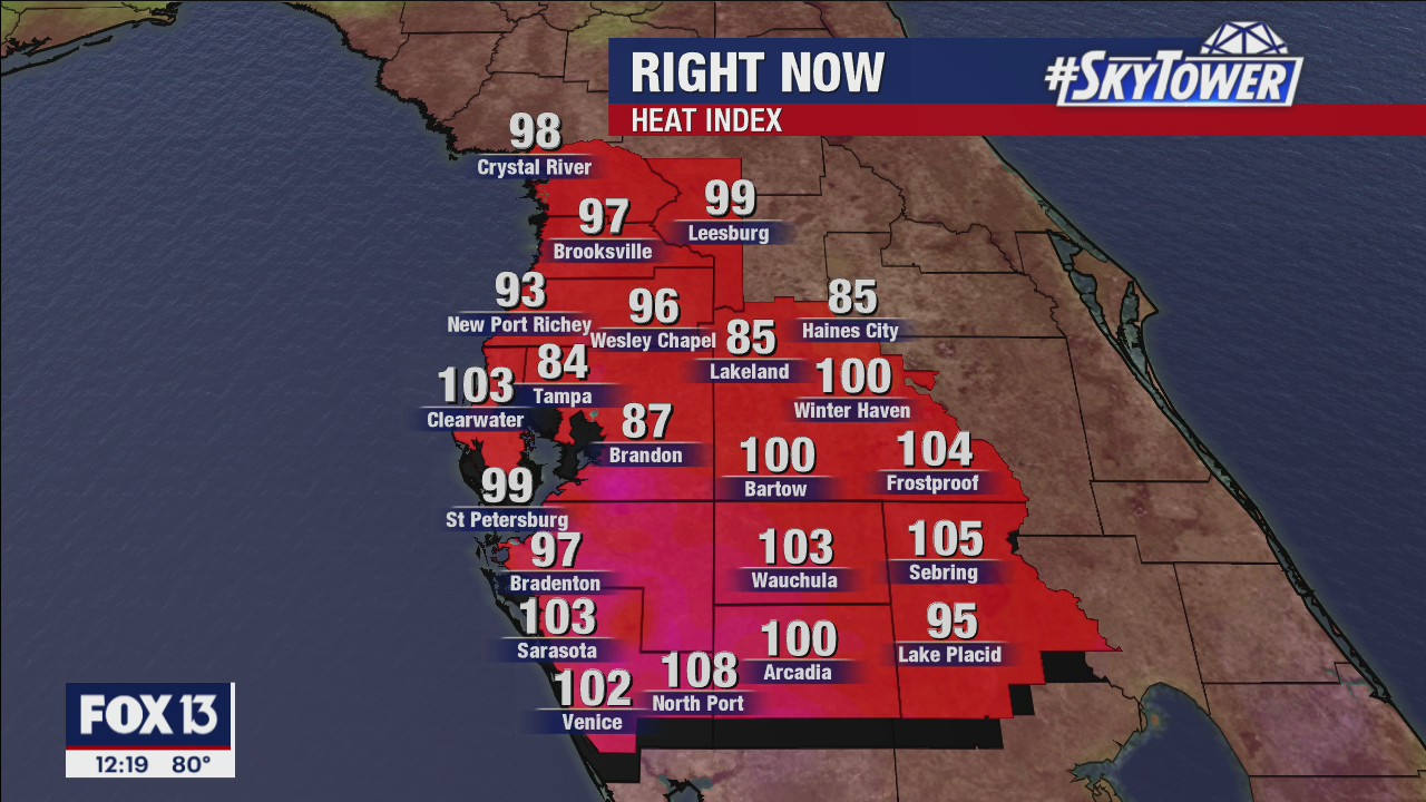 Tuesday Afternoon Forecast