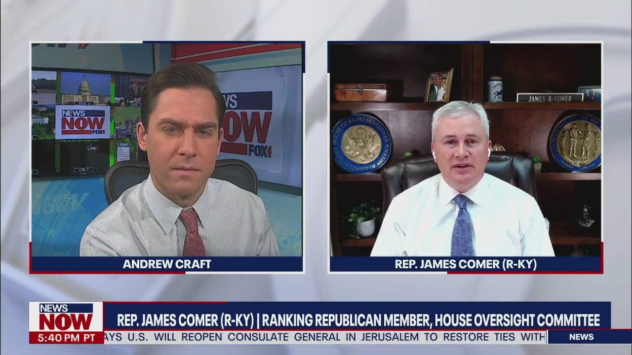 REP. COMER INTERVIEW WITH ANDREW CRAFT NEWSNOW FROM FOX