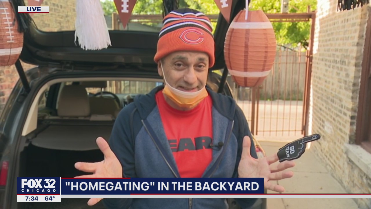 "Homegating" in the backyard