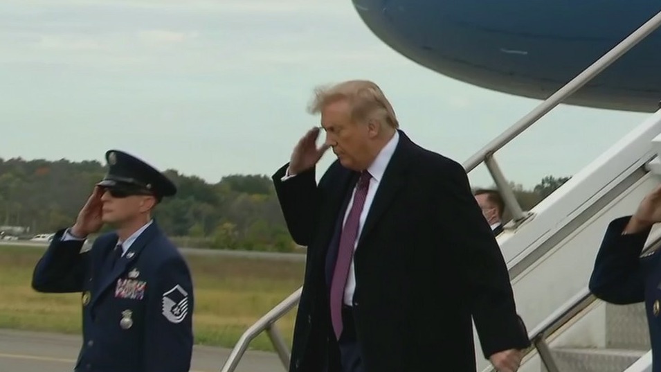 Trump visited New Jersey
