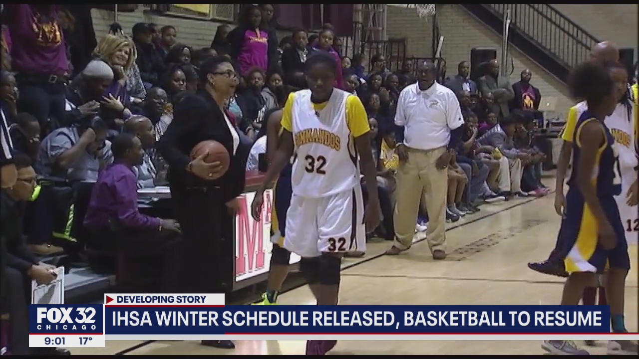 IHSA announces sports schedule for remainder of school year