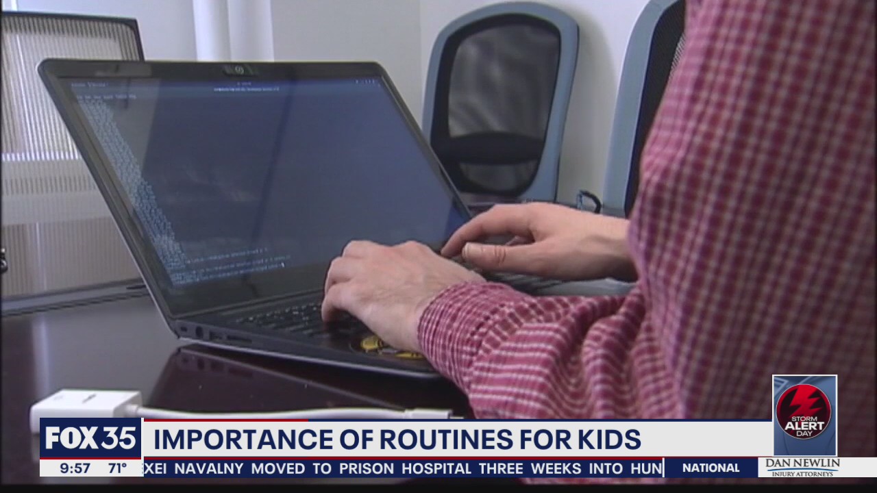 Importance of routines for kids
