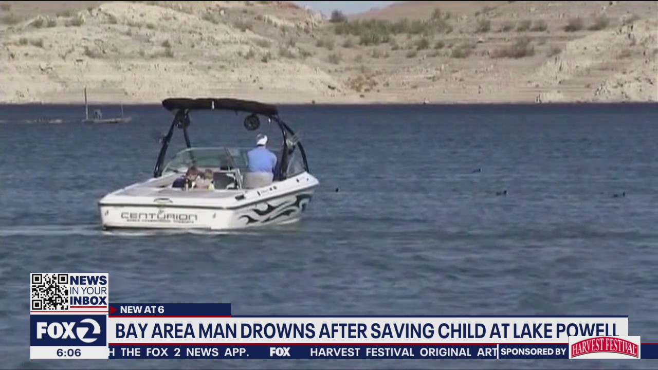 Palo Alto man drowned after saving child at Lake Powell