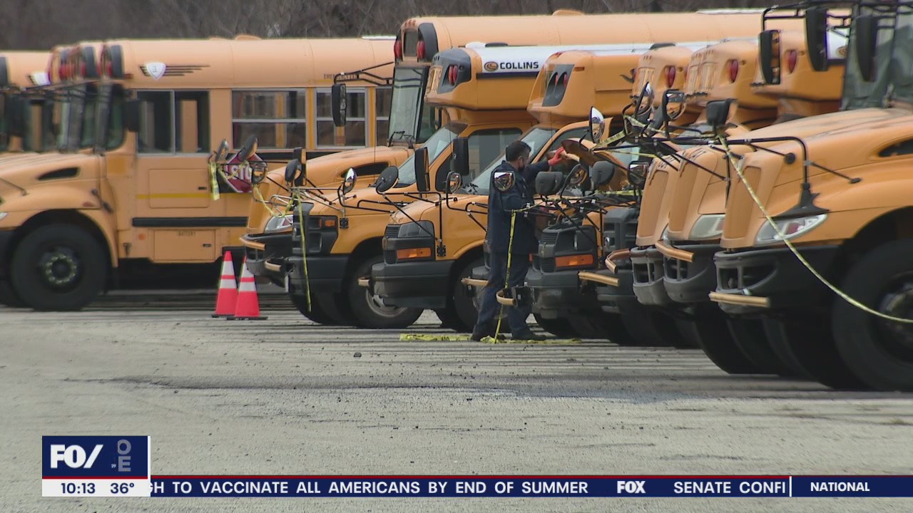 Catalytic converters stolen off of buses in Frankford