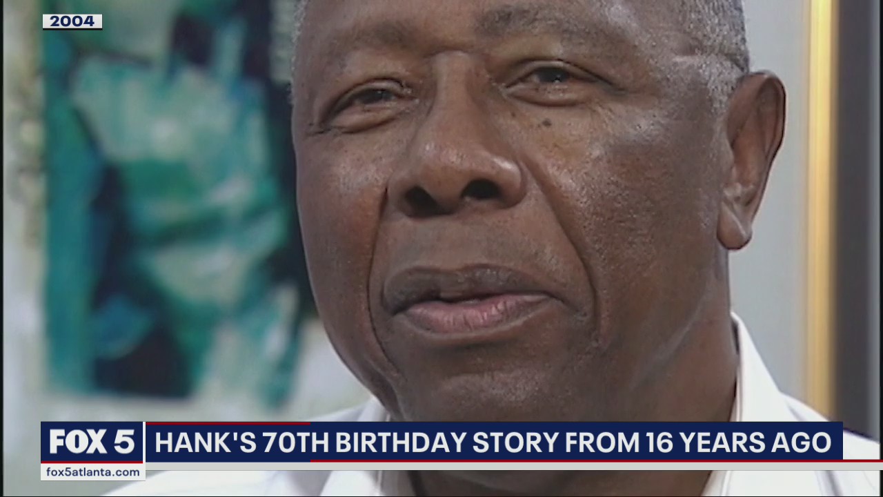 When Hank Aaron turned 70