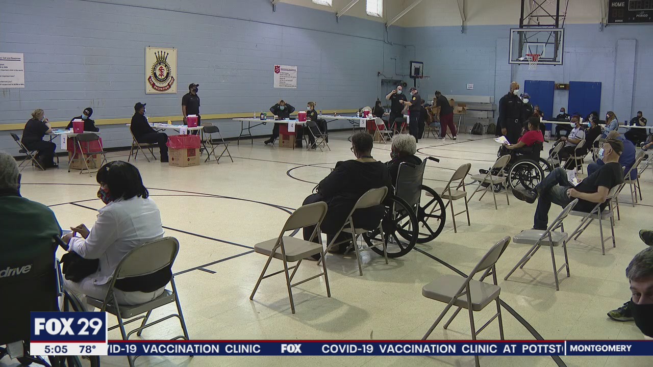 8th mass vaccination site opens in West Philadelphia