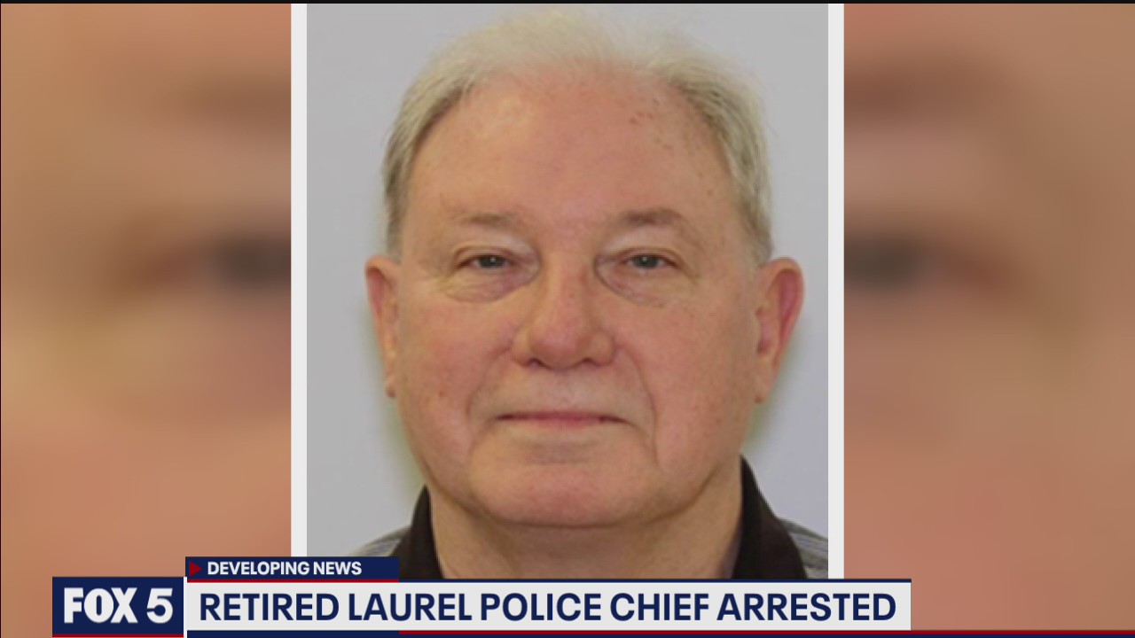Retired Laurel police chief arrested