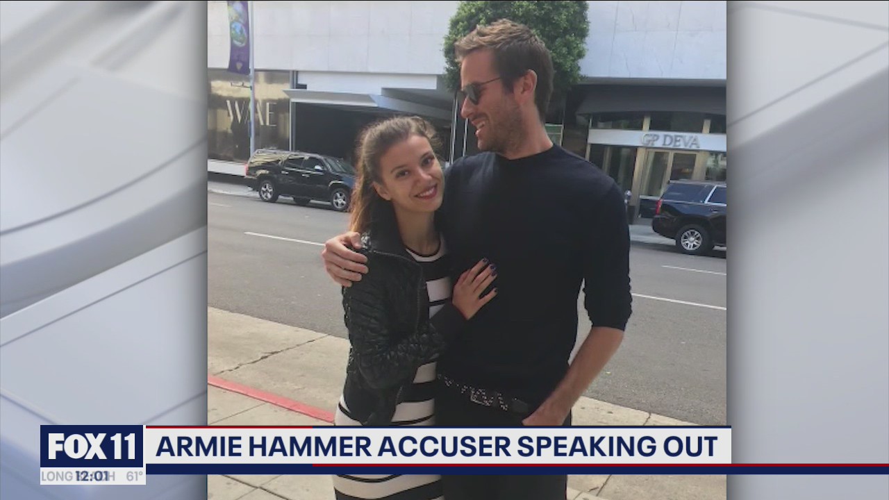 Alleged victim of actor Armie Hammer speaks out; LAPD investigating