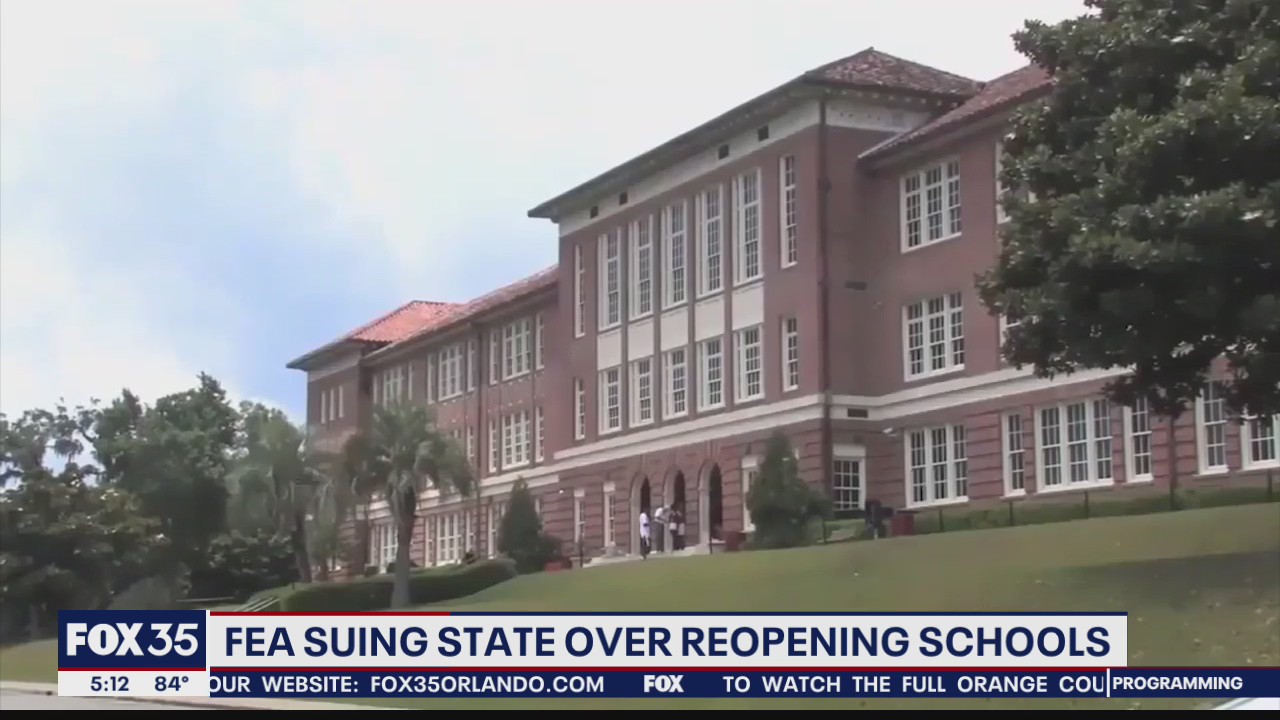 FEA suing state over reopening schools