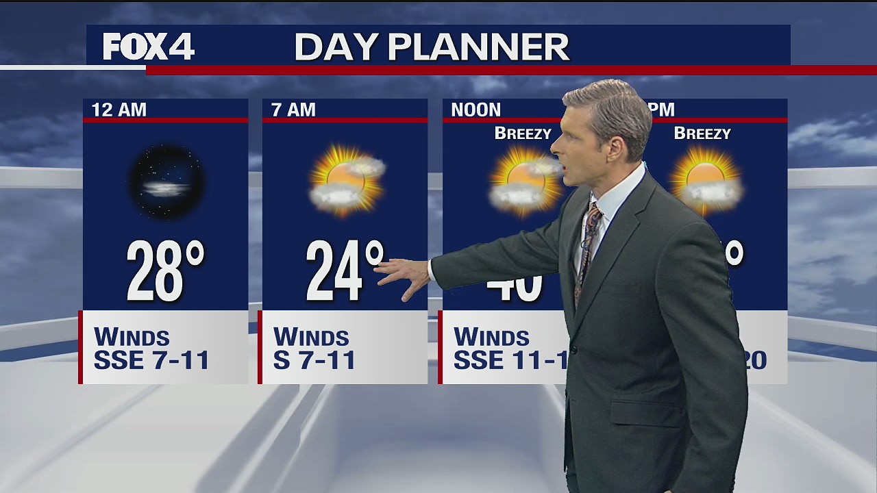 Feb. 19 overnight forecast
