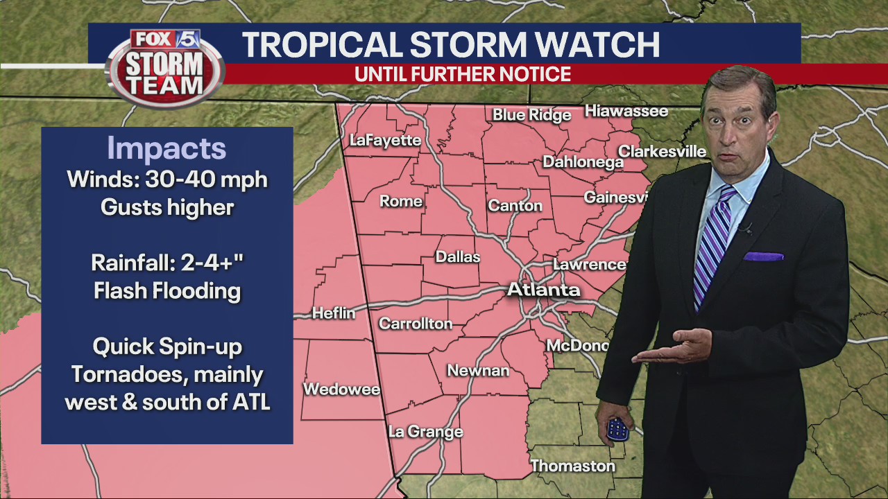 Tuesday overnight forecast