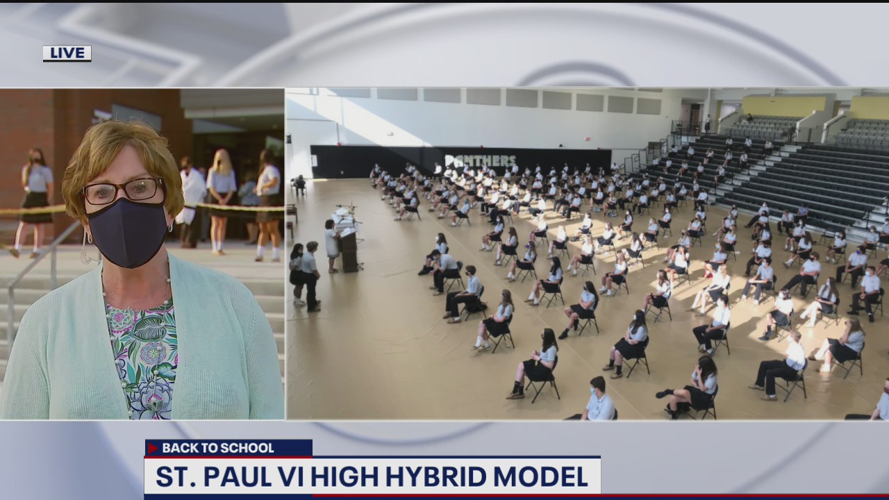 St. Paul VI High opens using hybrid model