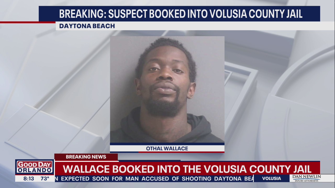 Othal Wallace booked into Volusia jail