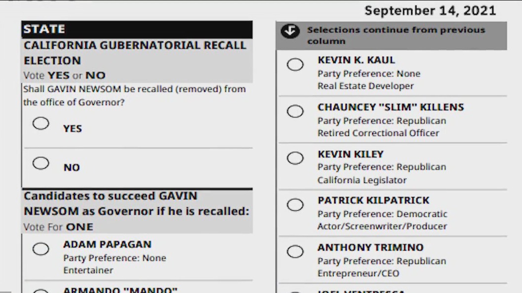 Voter registration deadline Monday for California recall election