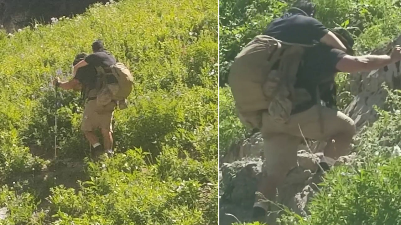 Veteran carries fellow Marine to summit of Utah mountain