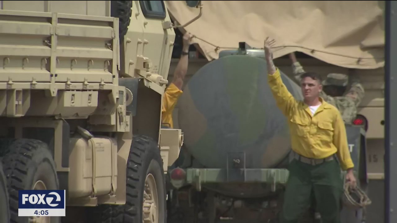 National Guard to help in fire fight