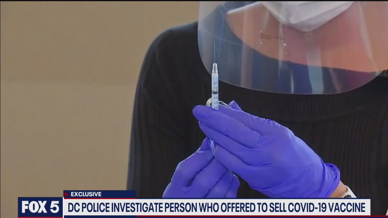 DC police investigate person who offered to sell COVID-19 vaccine