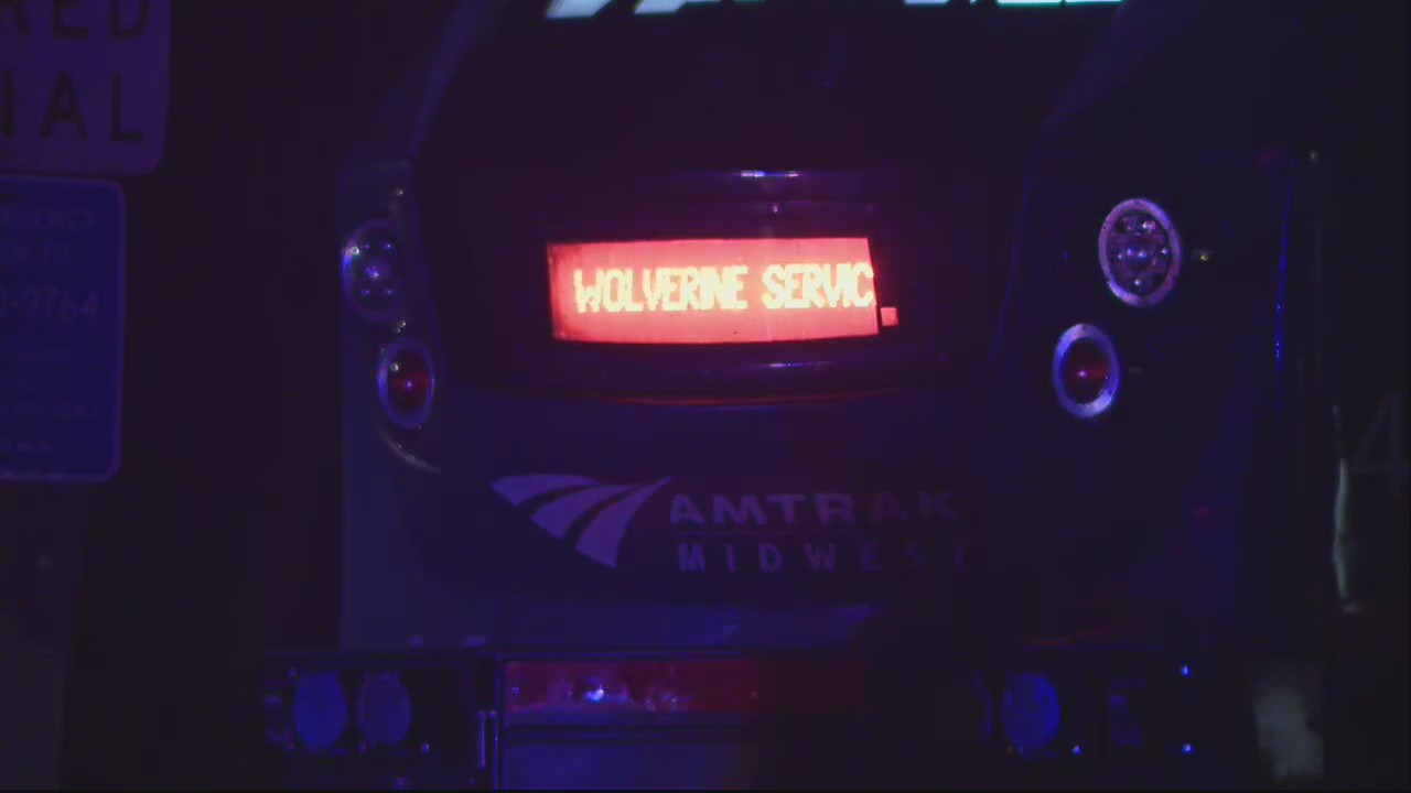 Authorities investigating crash between train and pedestrian