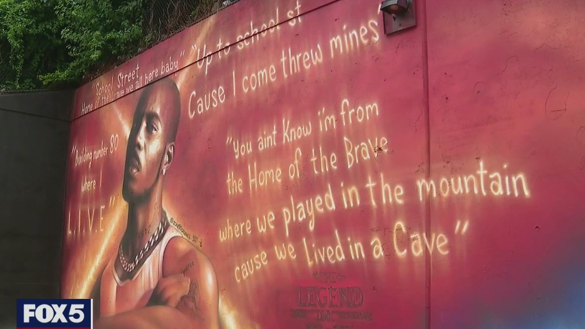 Yonkers mural celebrates DMX