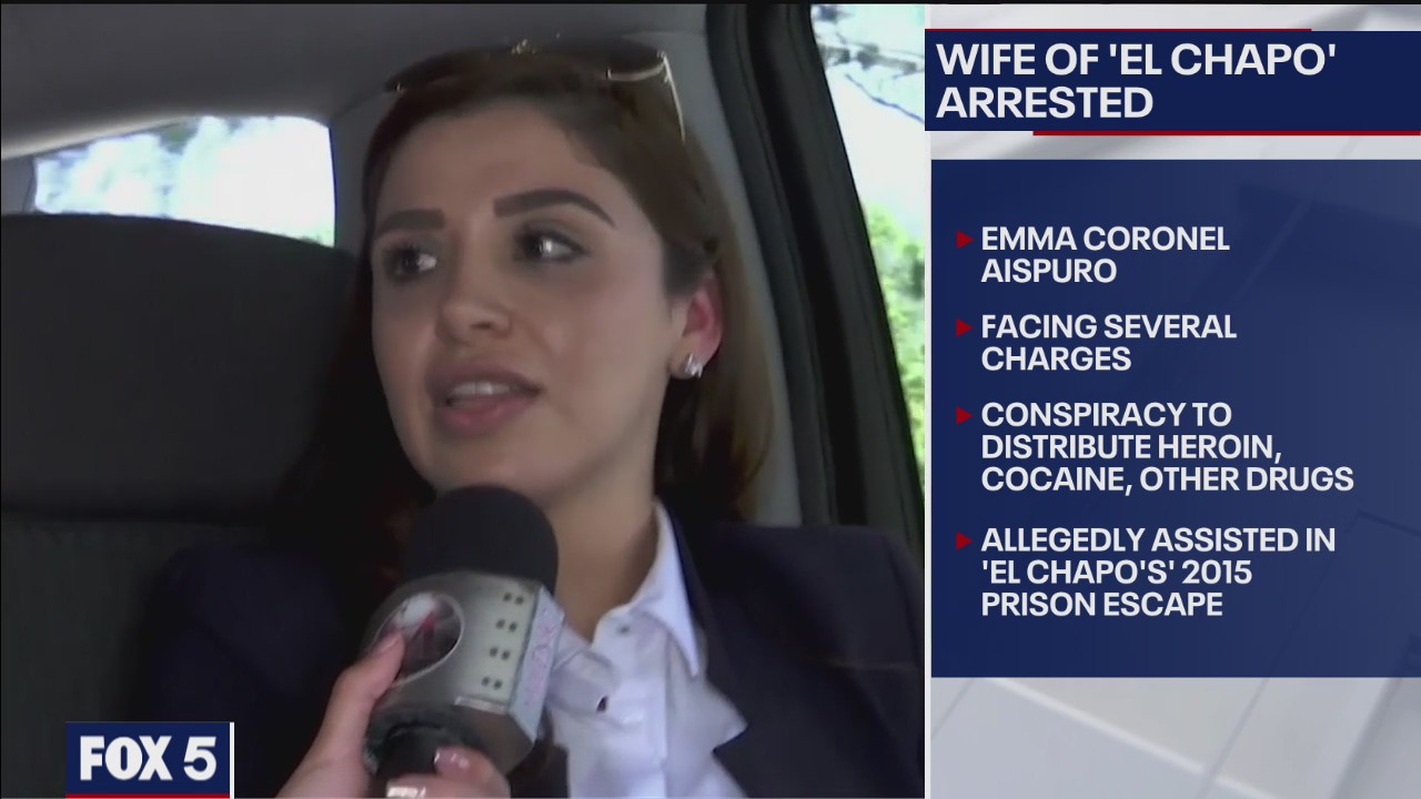 Wife of 'El Chapo' arrested at Dulles Airport