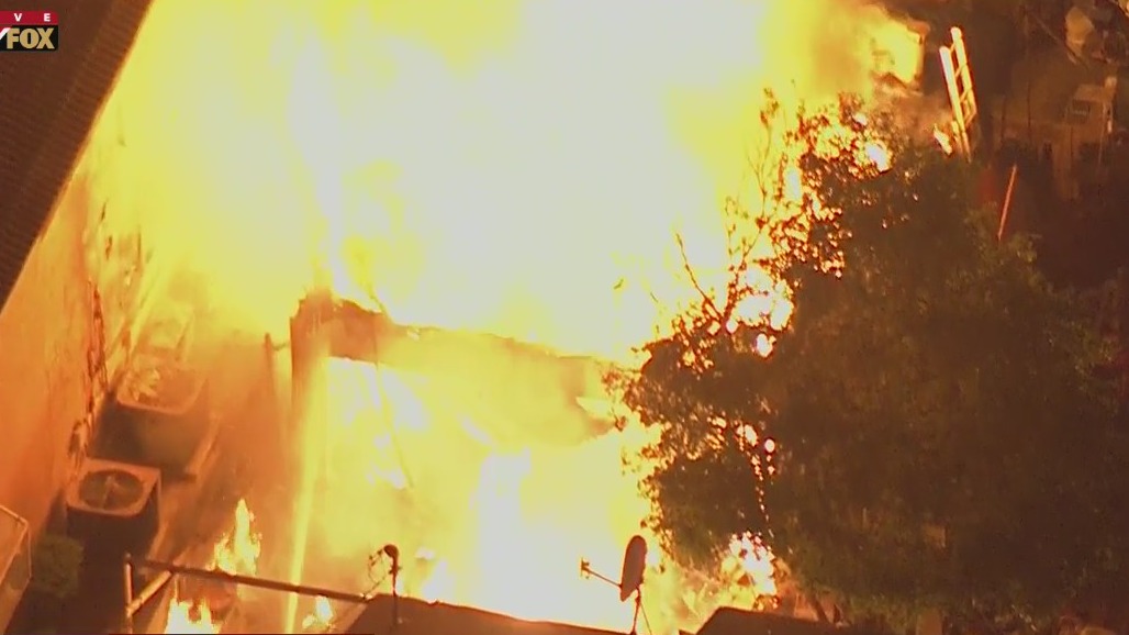 Evacuation order issued after fire erupts in Alhambra home