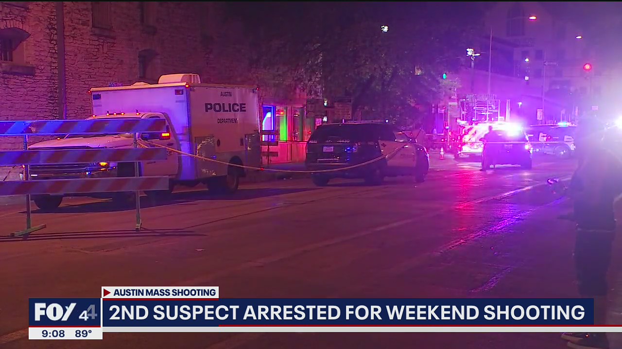 Second suspect arrested for Austin weekend shooting