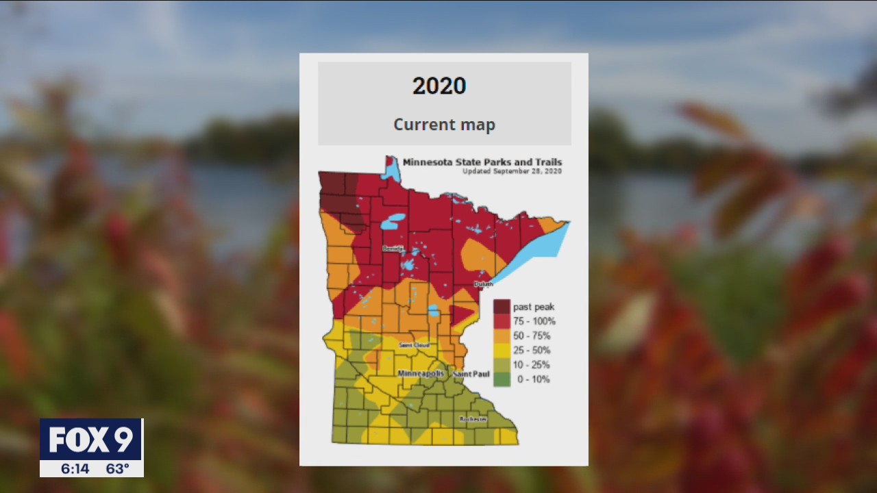 Minnesota DNR confirms fall colors ahead of schedule