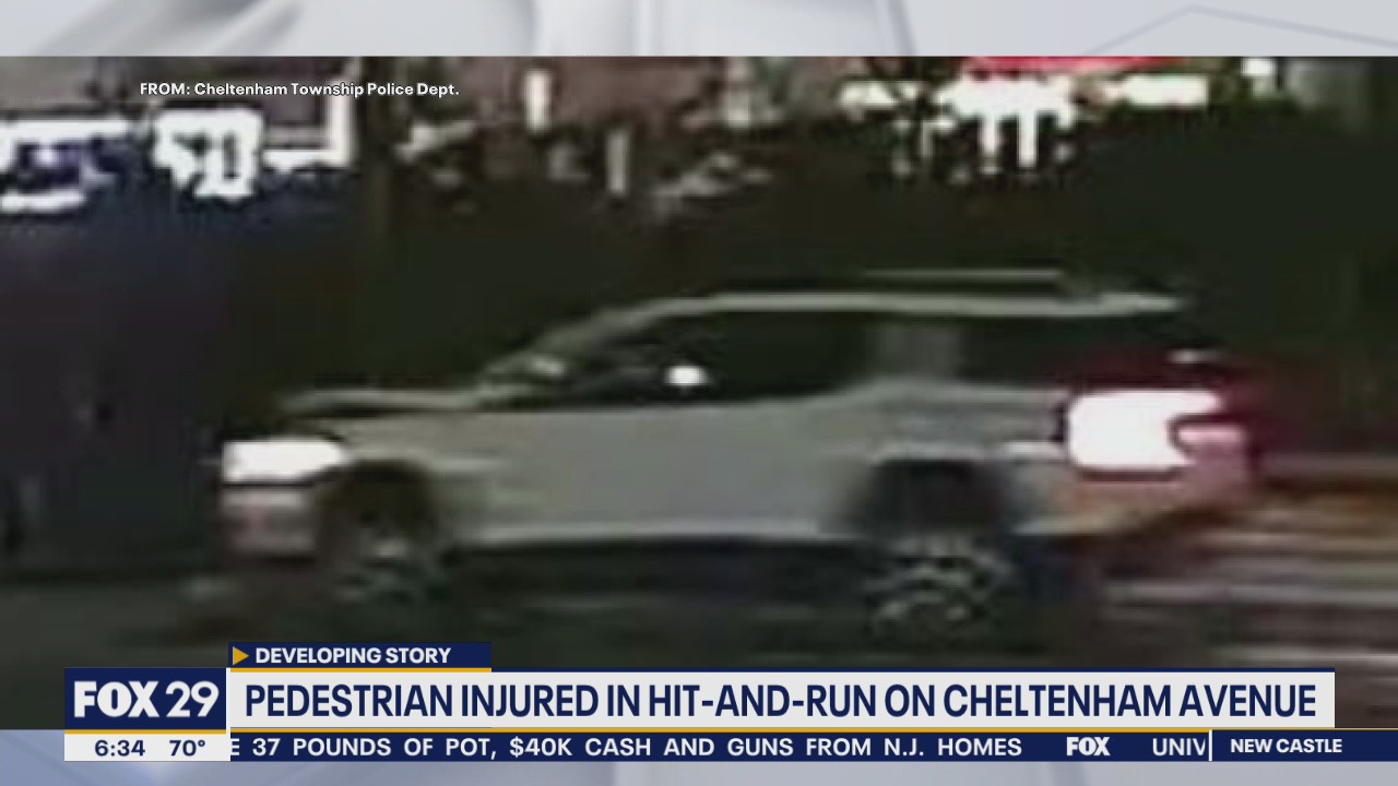 Woman killed in Cheltenham Township hit-and-run, driver remains at large