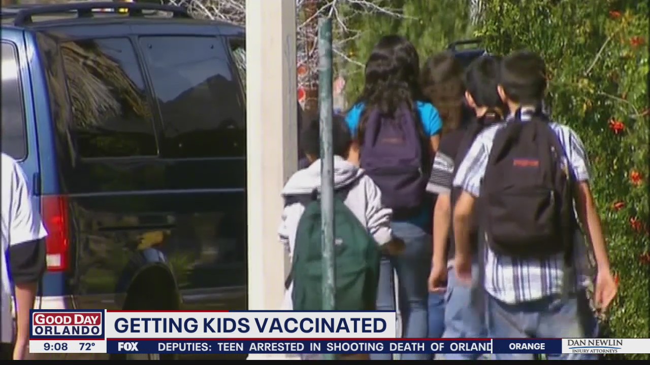 Getting kids vaccinated