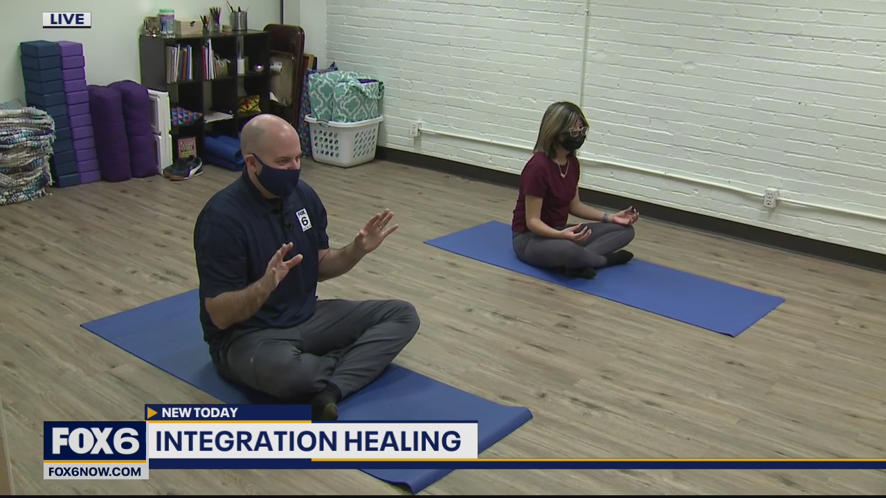 At Integration Healing yoga and art can be combined to relieve stress