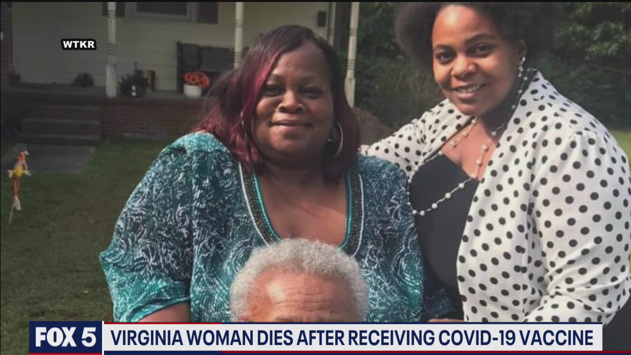 Virginia woman dies after receiving COVID-19 vaccine